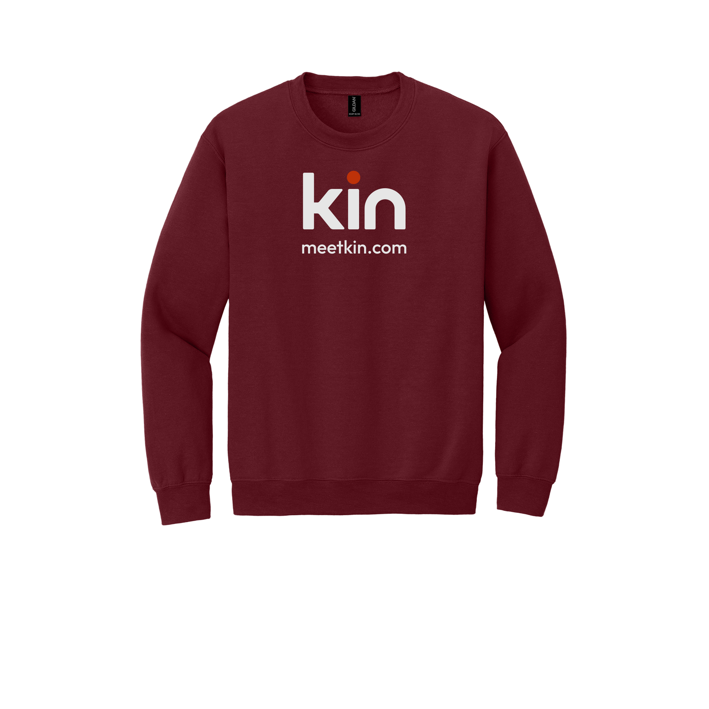 kin-comfort-crewneck-dtf-front-18000-garnet-flat-front