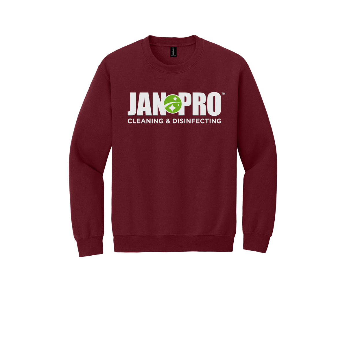 jan-pro-comfort-crewneck-dtf-front-18000-garnet-flat-front