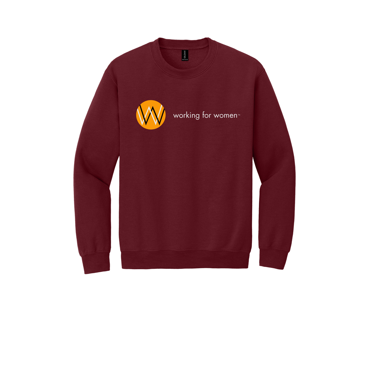 workingforwomen-comfort-crewneck-dtf-front-18000-garnet-flat-front