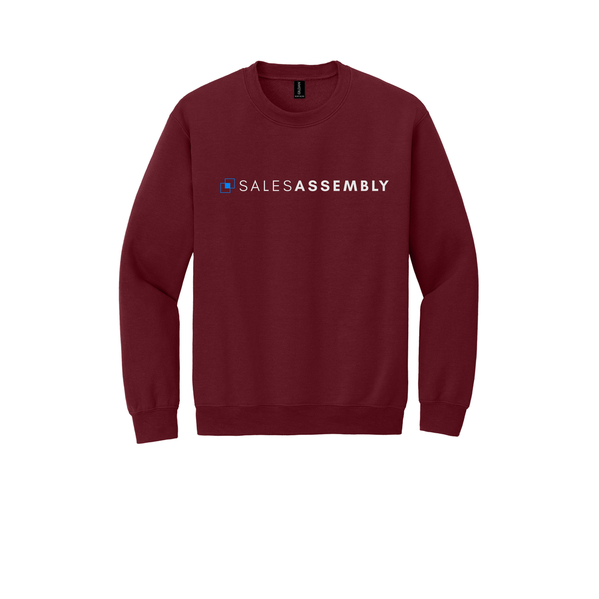 salesassembly-comfort-crewneck-dtf-front-18000-garnet-flat-front
