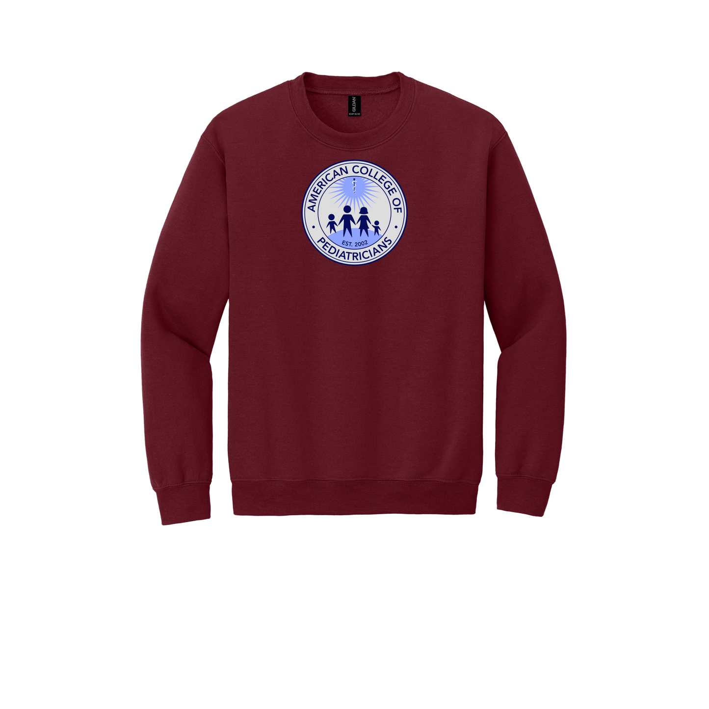 acpeds-clinic-comfort-crewneck-dtf-front-18000-garnet-flat-front