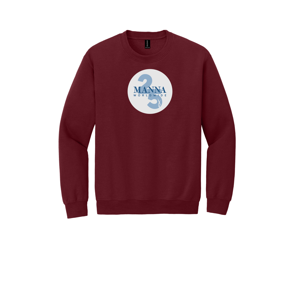 mannaworldwide-comfort-crewneck-dtf-front-18000-garnet-flat-front