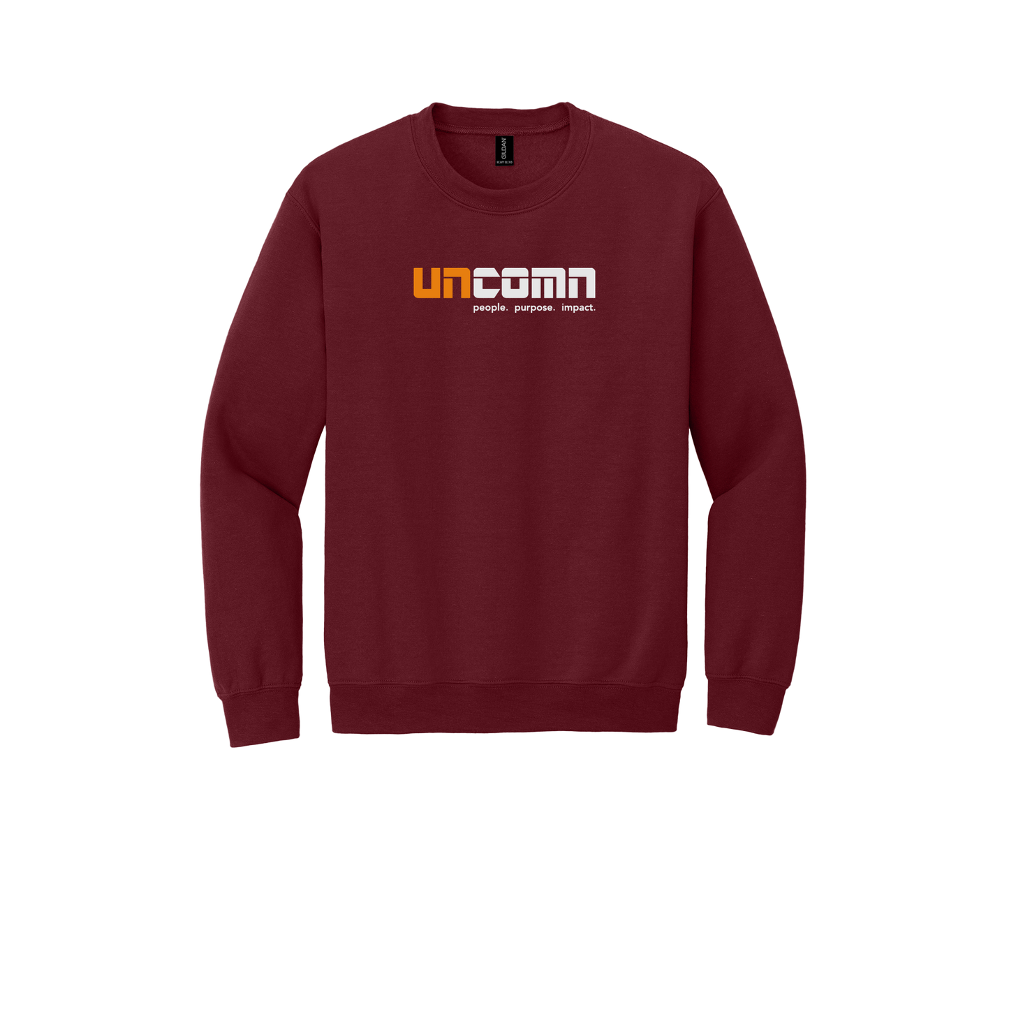 uncomn-comfort-crewneck-dtf-front-18000-garnet-flat-front