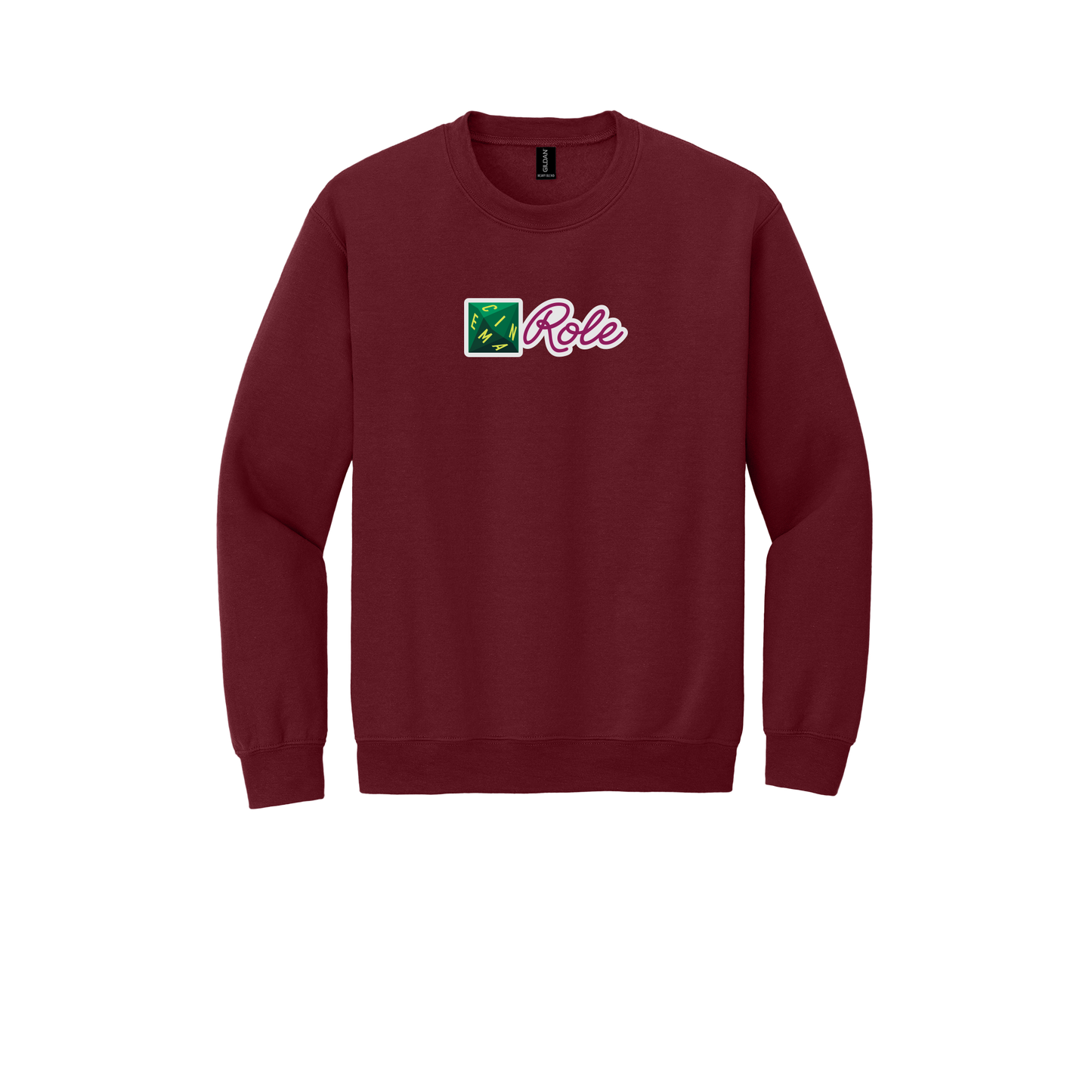 cinemarole-comfort-crewneck-dtf-front-18000-garnet-flat-front