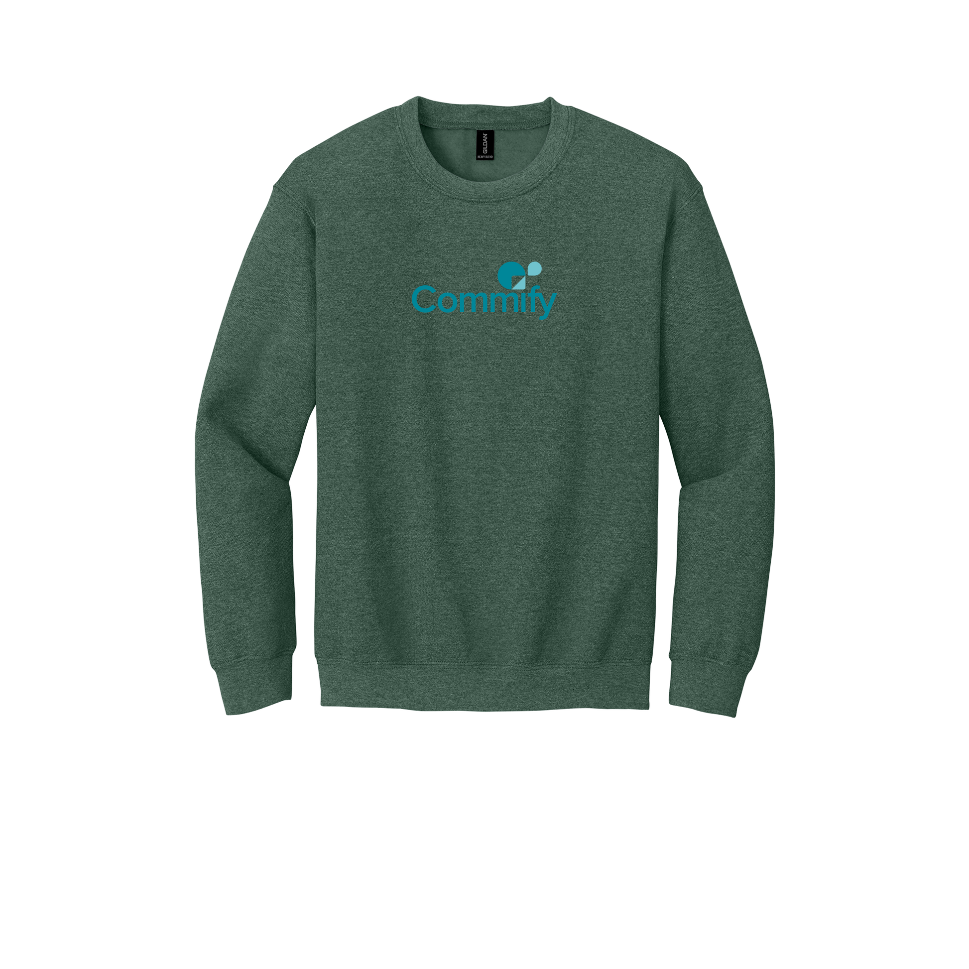 commify-comfort-crewneck-dtf-front-18000-heathersportdarkgreen-flat-front