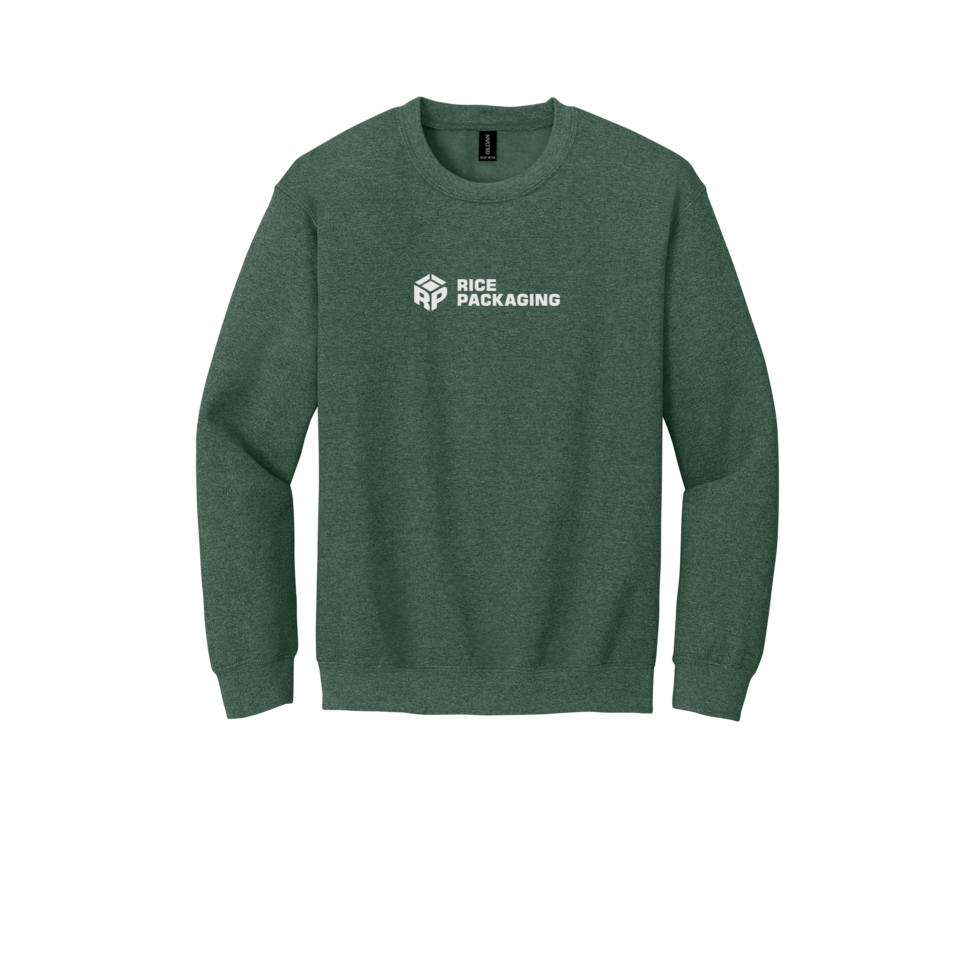 ricepackaging-comfort-crewneck-dtf-front-18000-heathersportdarkgreen-flat-front