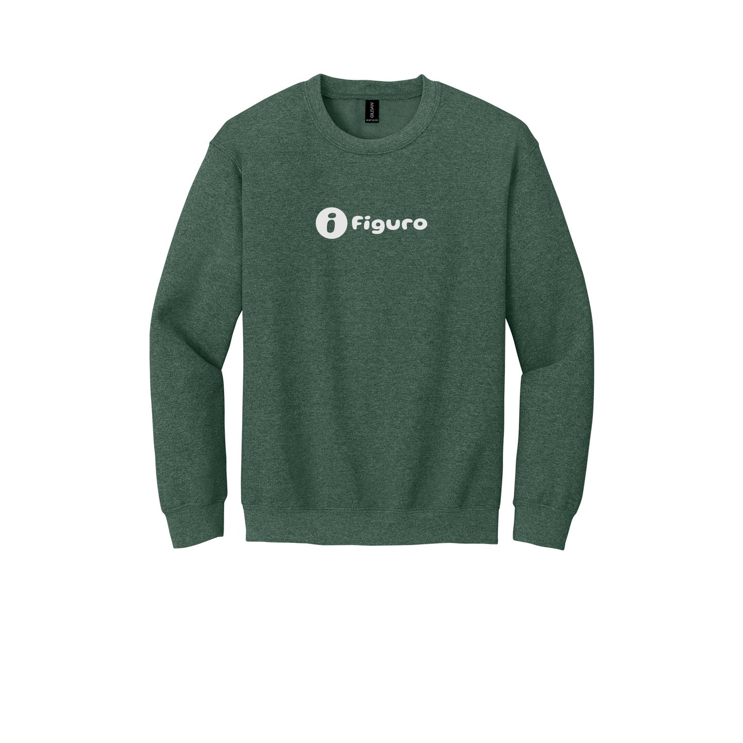 getfiguro-comfort-crewneck-dtf-front-18000-heathersportdarkgreen-flat-front