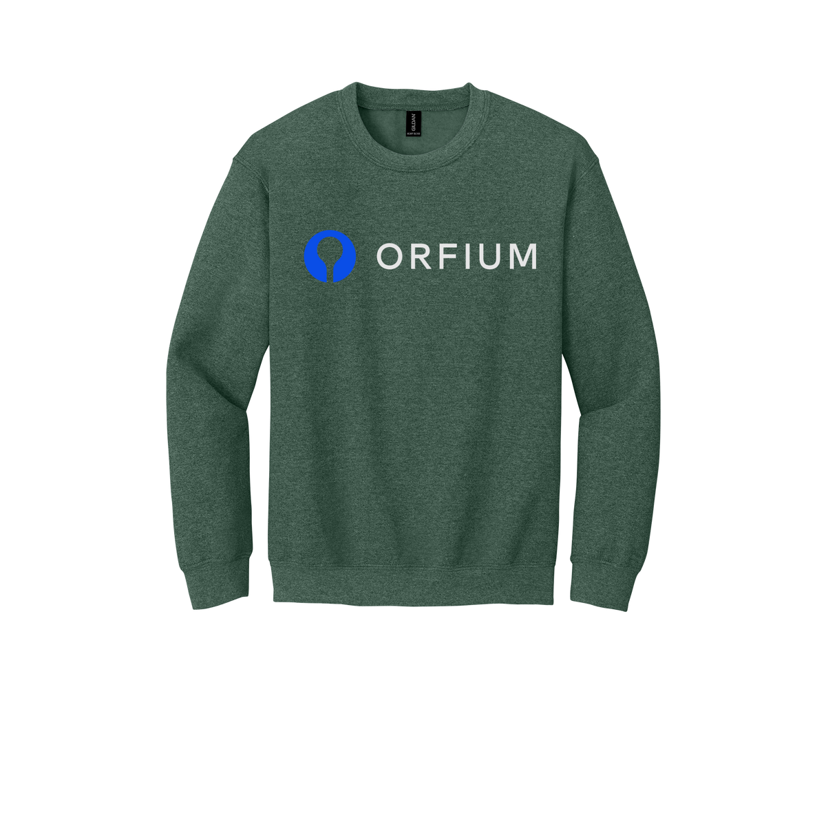 orfium-comfort-crewneck-dtf-front-18000-heathersportdarkgreen-flat-front