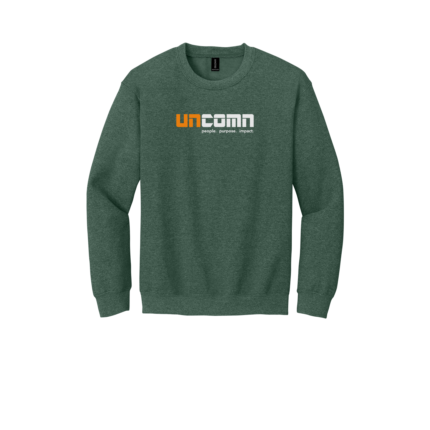 uncomn-comfort-crewneck-dtf-front-18000-heathersportdarkgreen-flat-front