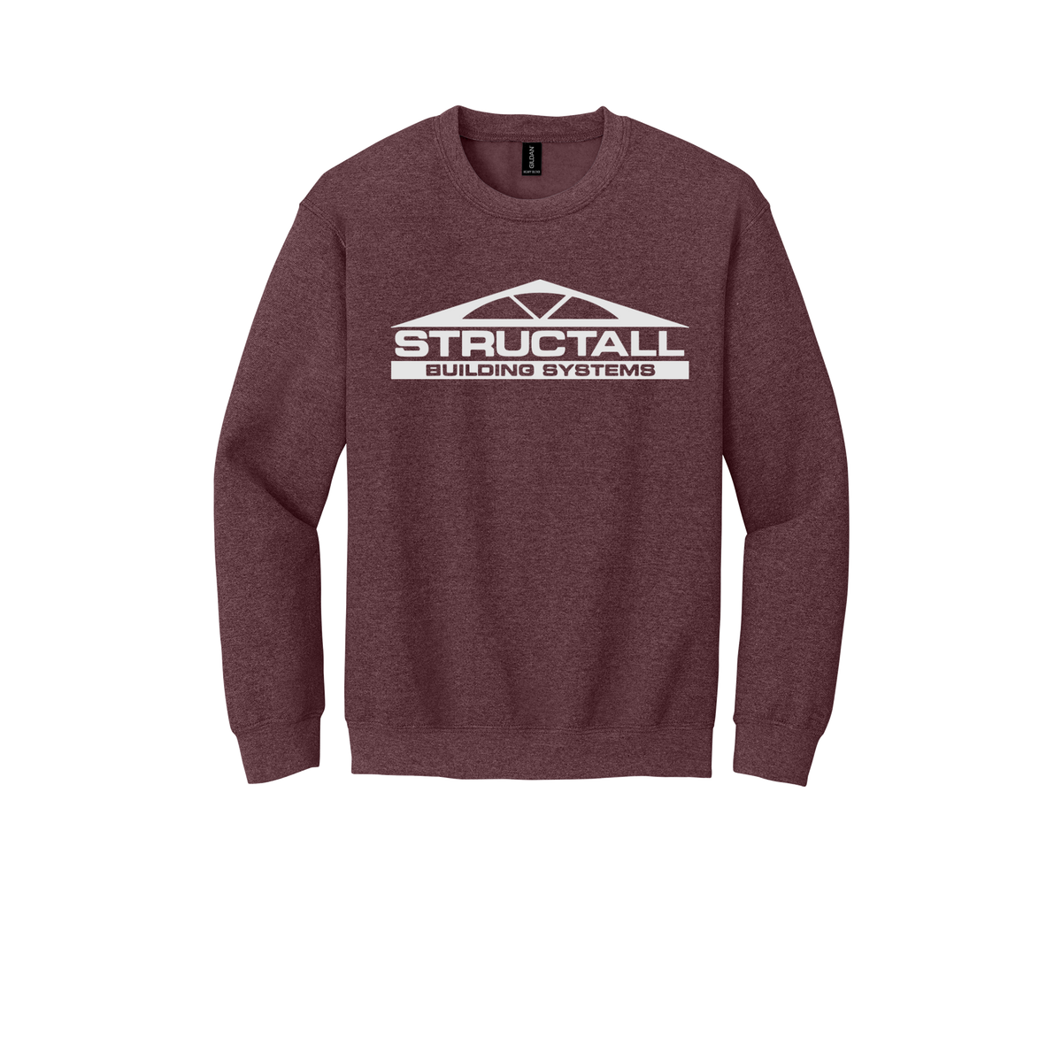 structall-comfort-crewneck-dtf-front-18000-heathersportdarkmaroon-flat-front