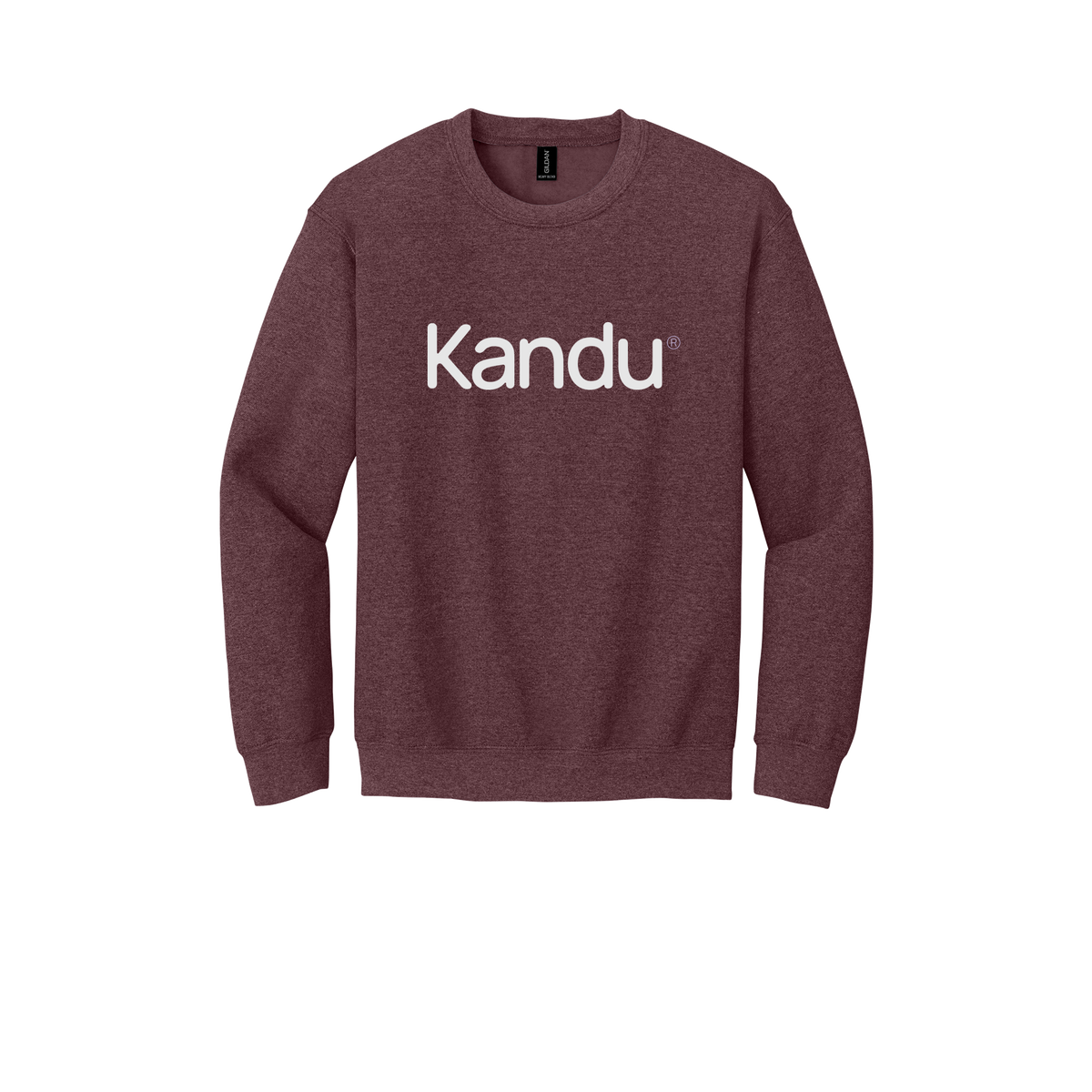 kandu-clinic-comfort-crewneck-dtf-front-18000-heathersportdarkmaroon-flat-front