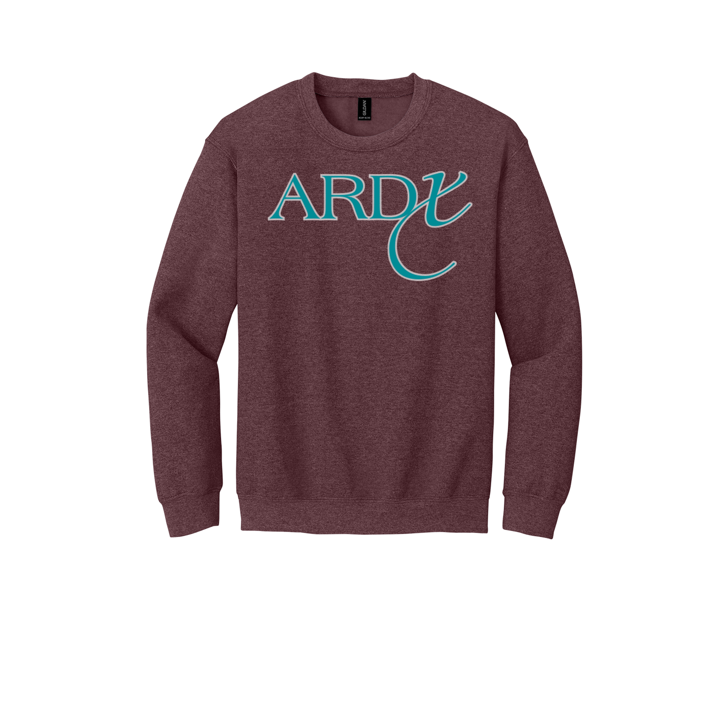 ardx-comfort-crewneck-dtf-front-18000-heathersportdarkmaroon-flat-front