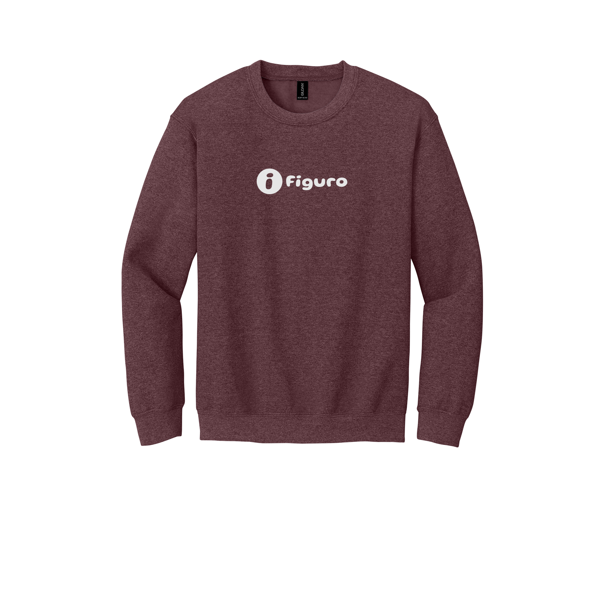 getfiguro-comfort-crewneck-dtf-front-18000-heathersportdarkmaroon-flat-front
