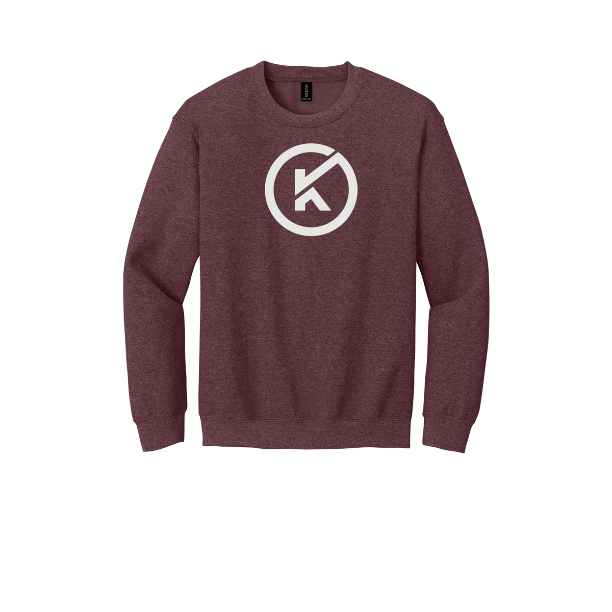 kitmanlabs-comfort-crewneck-dtf-front-18000-heathersportdarkmaroon-flat-front