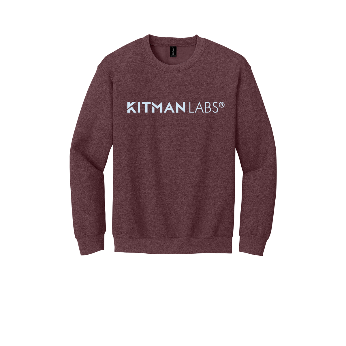 kitmanlabs-comfort-crewneck-dtf-front-18000-heathersportdarkmaroon-flat-front