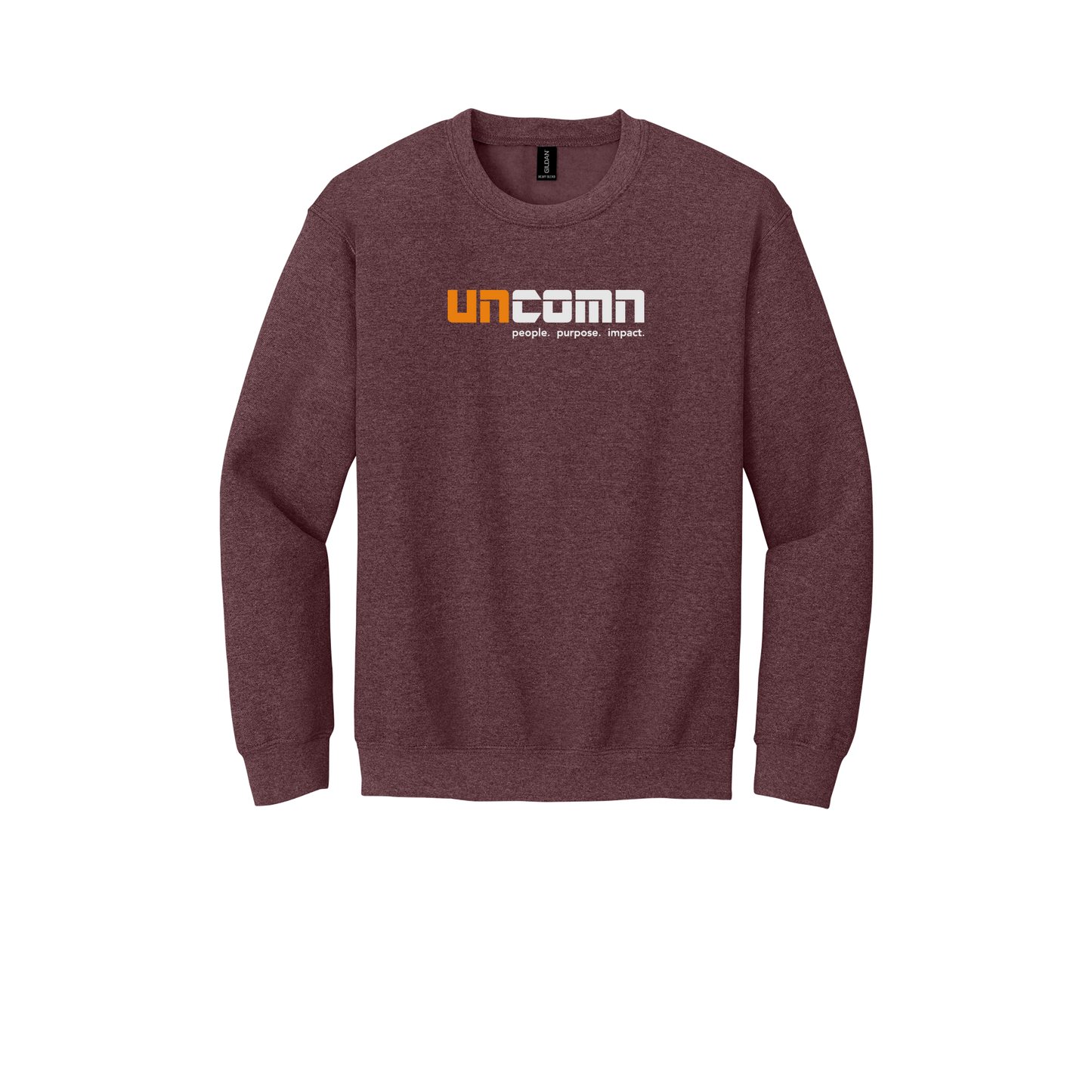 uncomn-comfort-crewneck-dtf-front-18000-heathersportdarkmaroon-flat-front