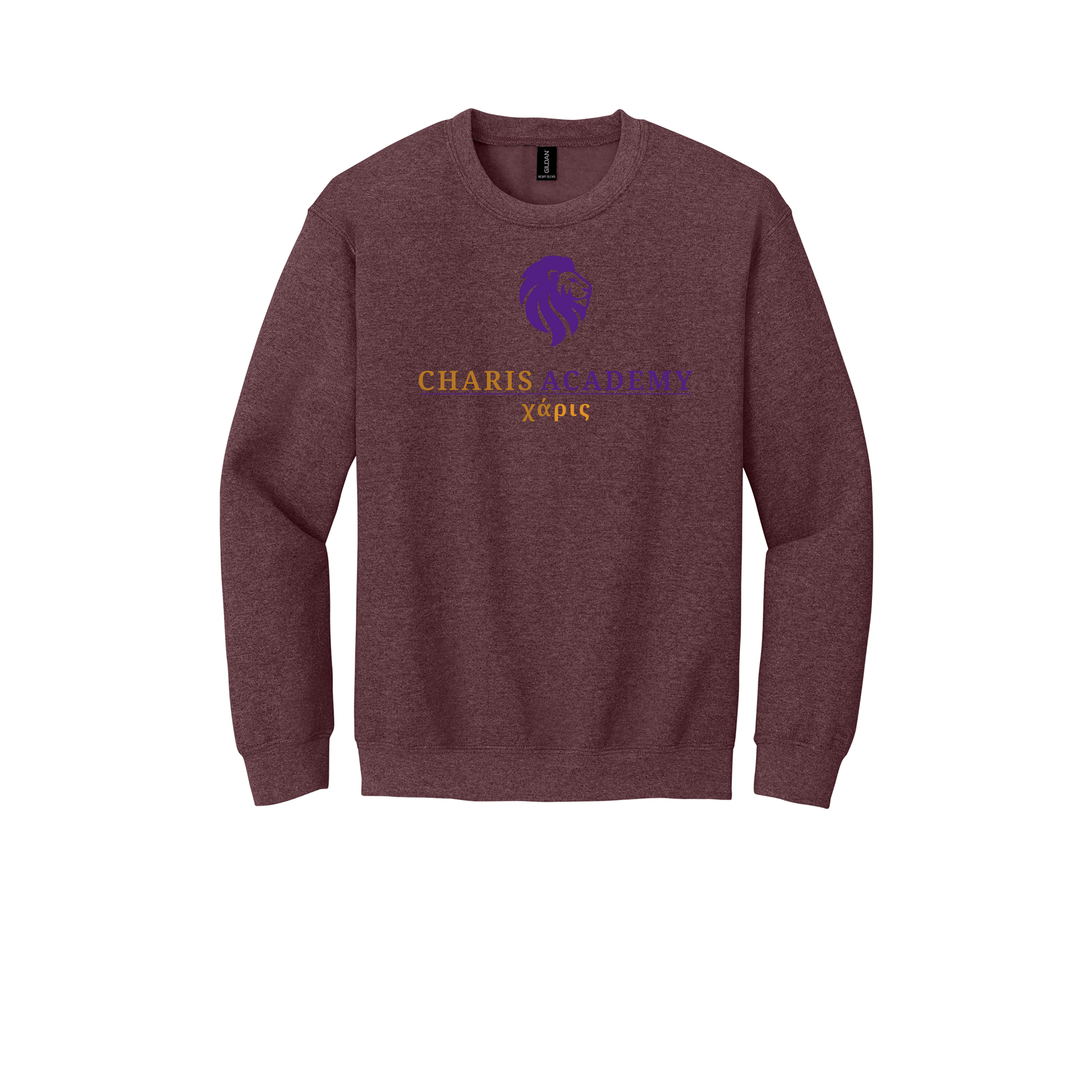 cahazleton-comfort-crewneck-dtf-front-18000-heathersportdarkmaroon-flat-front