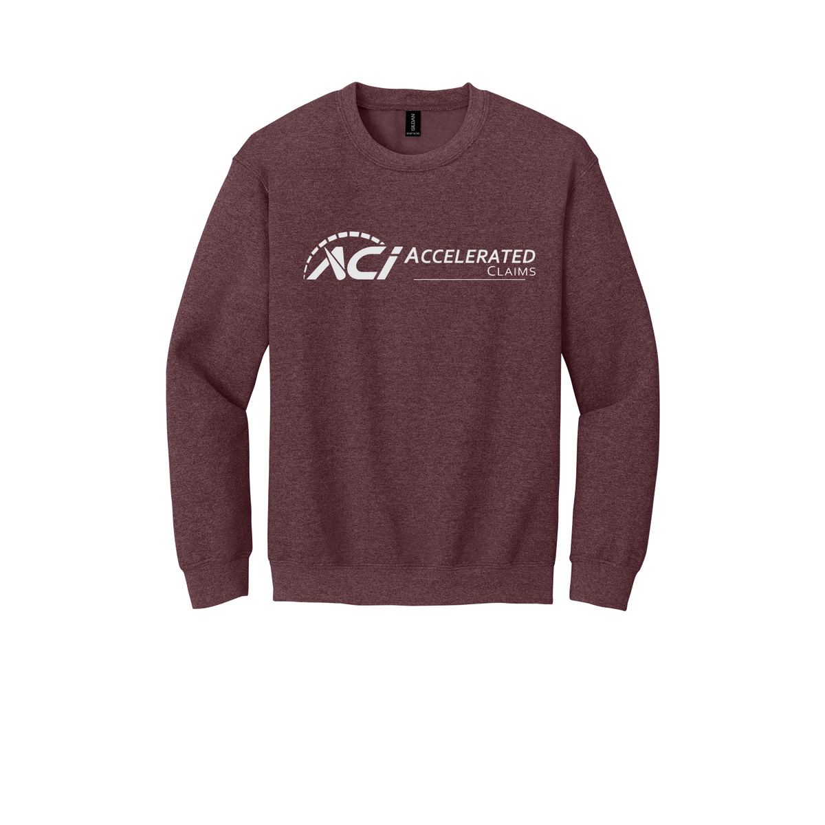 accelclaims-comfort-crewneck-dtf-front-18000-heathersportdarkmaroon-flat-front