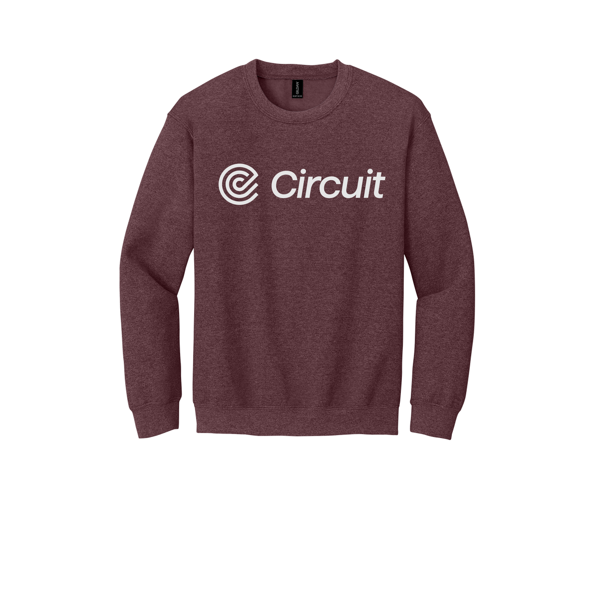 ridecircuit-comfort-crewneck-dtf-front-18000-heathersportdarkmaroon-flat-front
