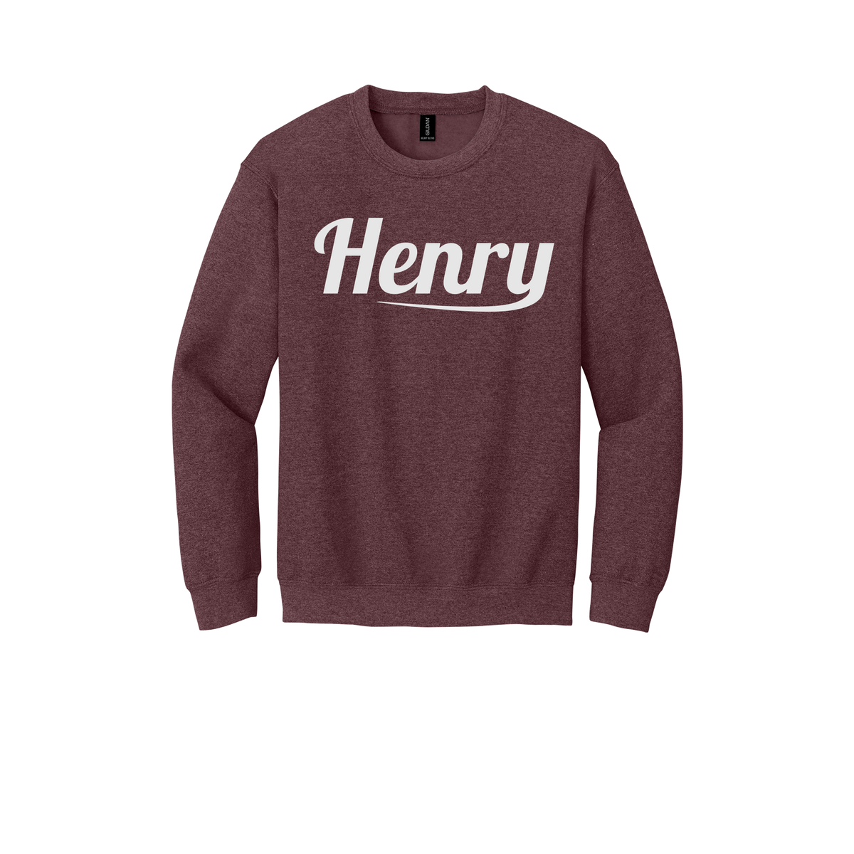 henrymeds-comfort-crewneck-dtf-front-18000-heathersportdarkmaroon-flat-front