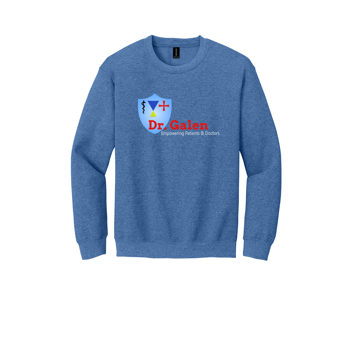 drgalen-clinic-comfort-crewneck-dtf-front-18000-heathersportroyal-flat-front