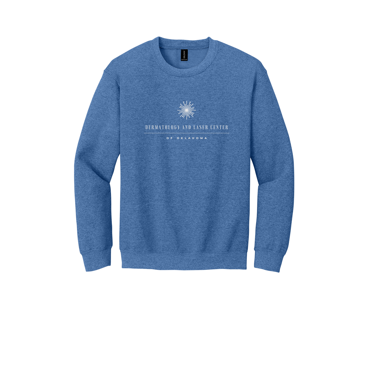 dermatologylaserok-clinic-comfort-crewneck-dtf-front-18000-heathersportroyal-flat-front
