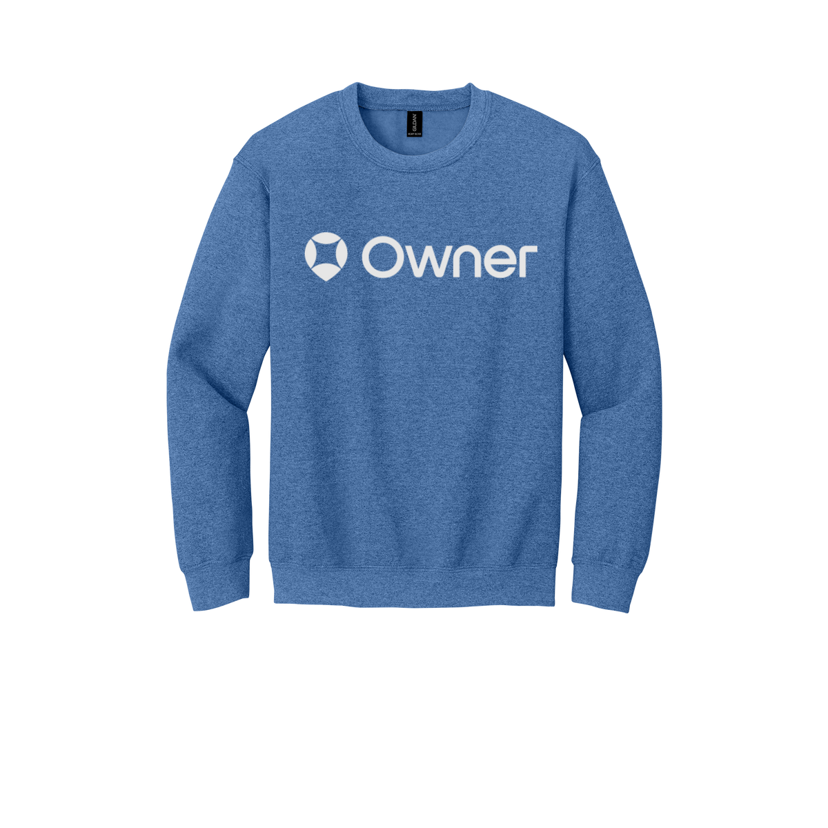 owner-comfort-crewneck-dtf-front-18000-heathersportroyal-flat-front