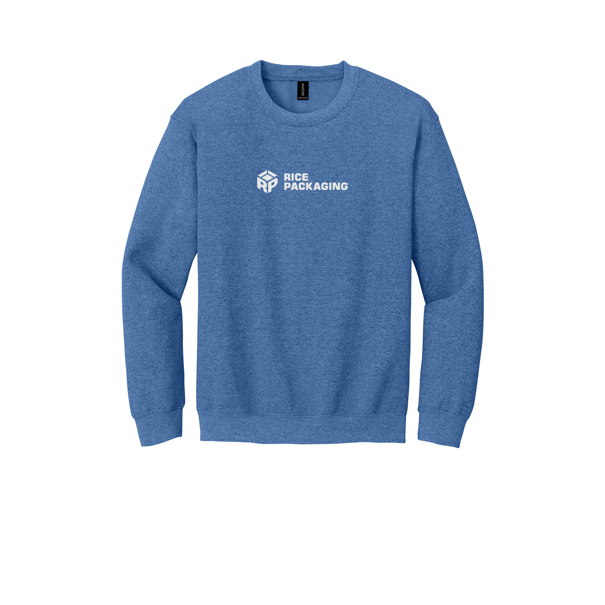 ricepackaging-comfort-crewneck-dtf-front-18000-heathersportroyal-flat-front