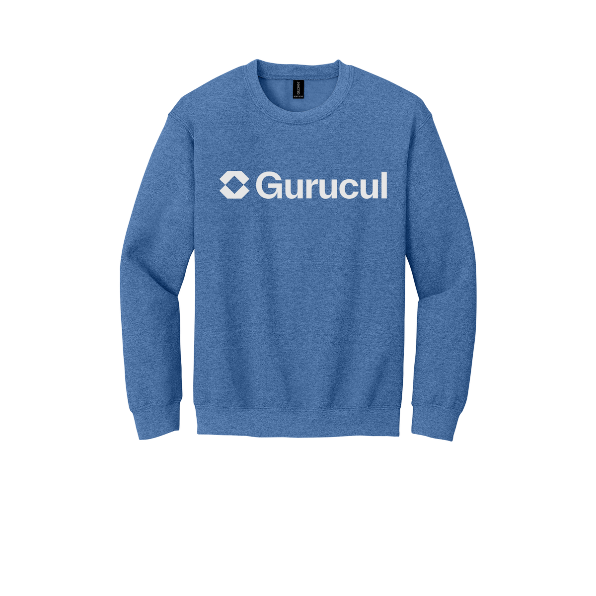 gurucul-comfort-crewneck-dtf-front-18000-heathersportroyal-flat-front