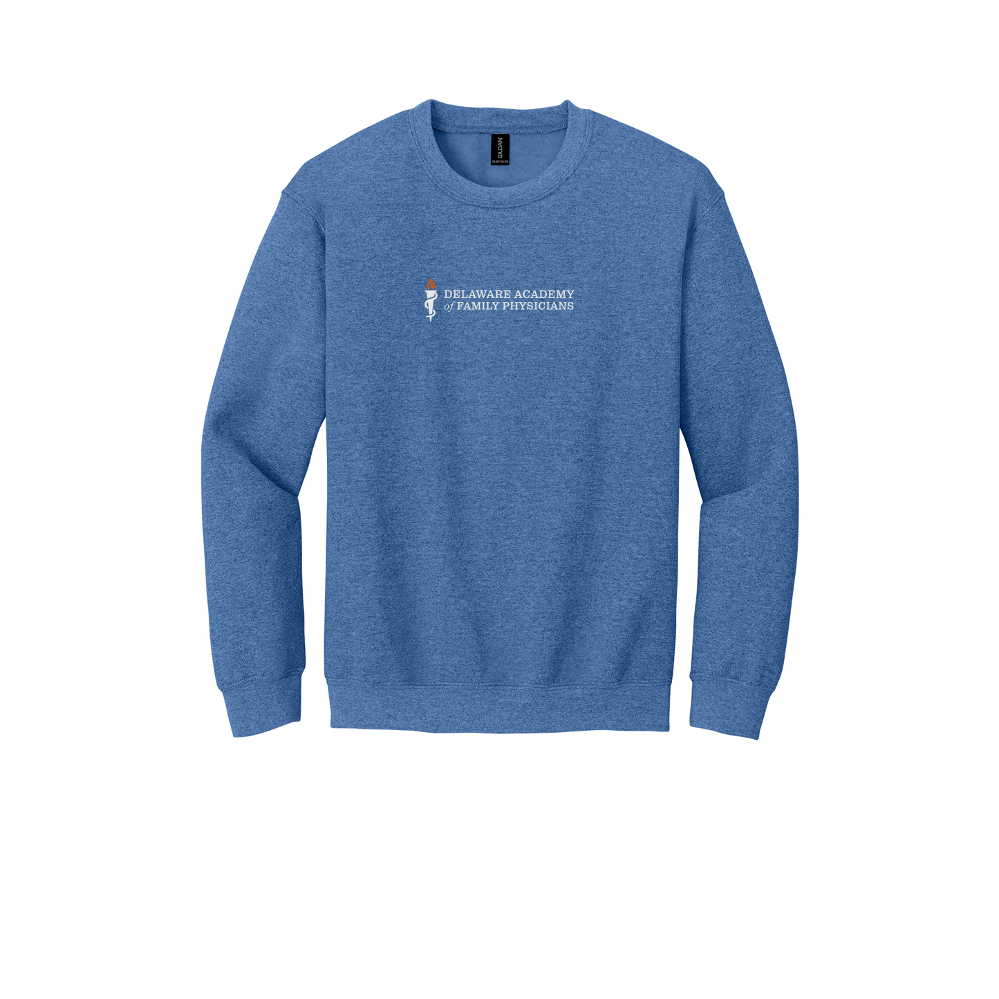 delfamdoc-clinic-comfort-crewneck-dtf-front-18000-heathersportroyal-flat-front