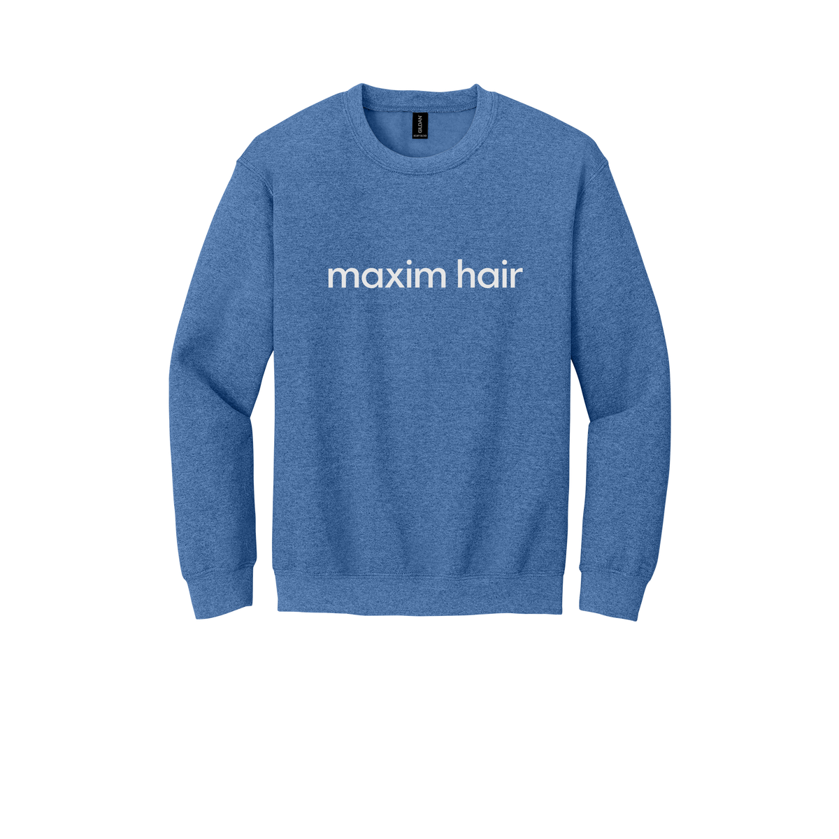 maximhairrestoration-clinic-comfort-crewneck-dtf-front-18000-heathersportroyal-flat-front