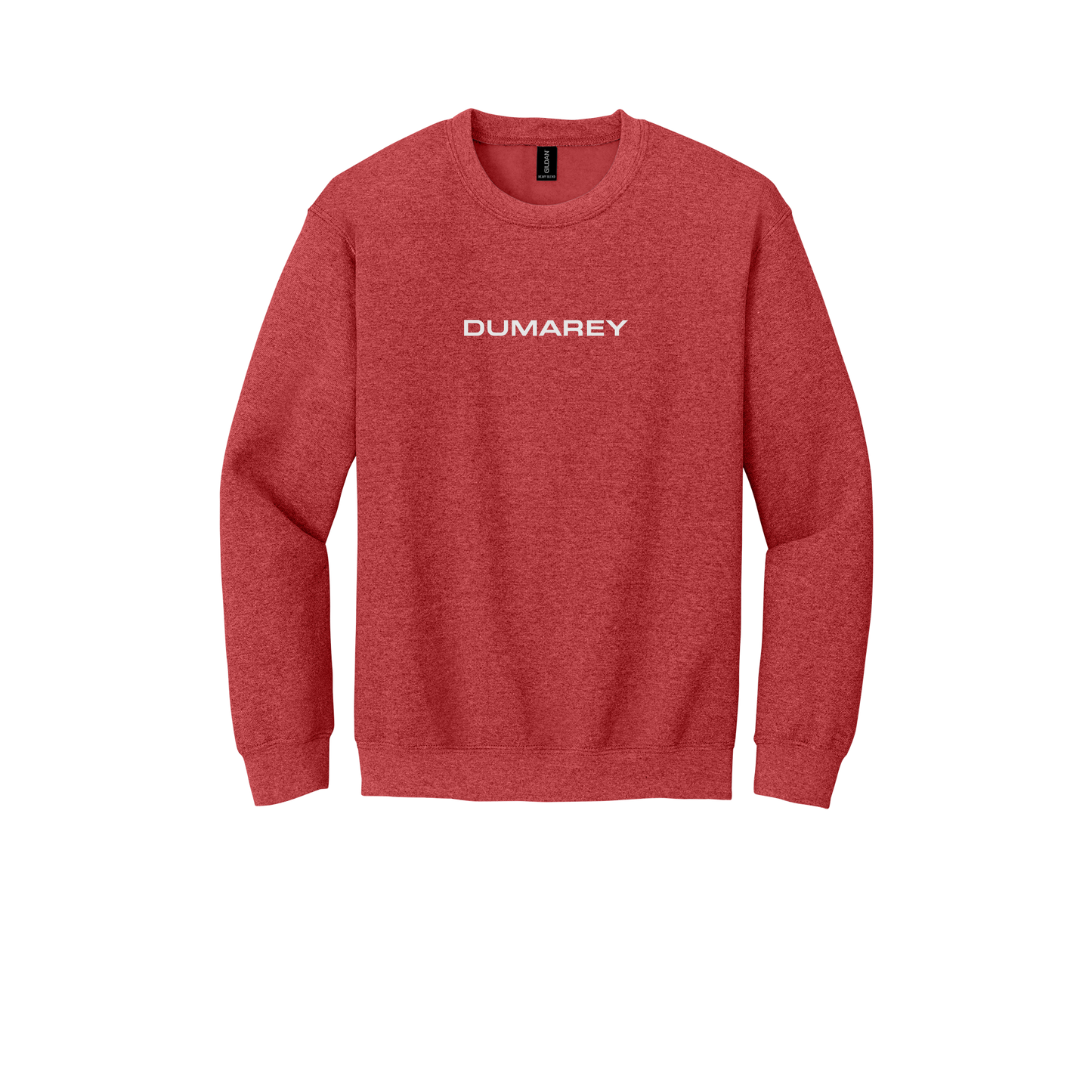 dumarey-comfort-crewneck-dtf-front-18000-heathersportscarlet-flat-front