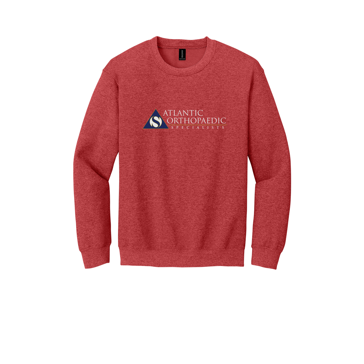 atlanticortho-clinic-comfort-crewneck-dtf-front-18000-heathersportscarlet-flat-front