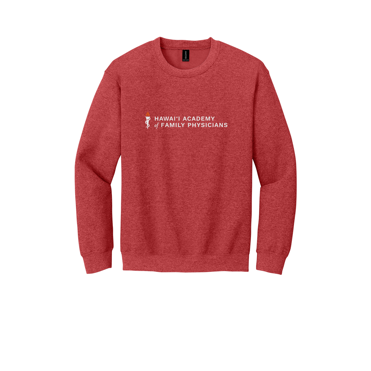 hafp-clinic-comfort-crewneck-dtf-front-18000-heathersportscarlet-flat-front