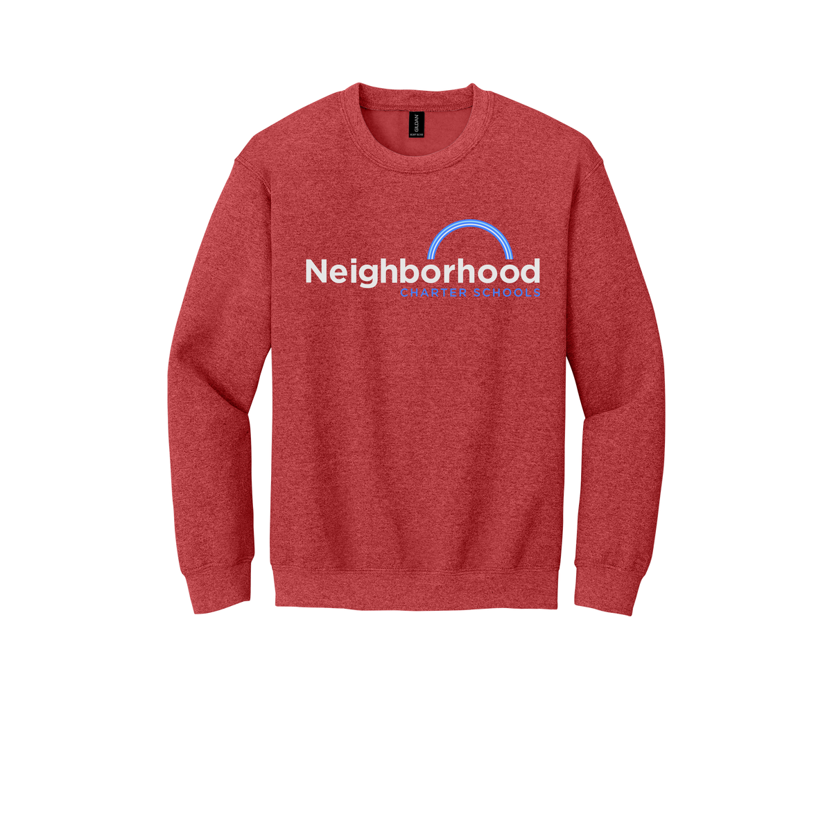 ncschools-comfort-crewneck-dtf-front-18000-heathersportscarlet-flat-front