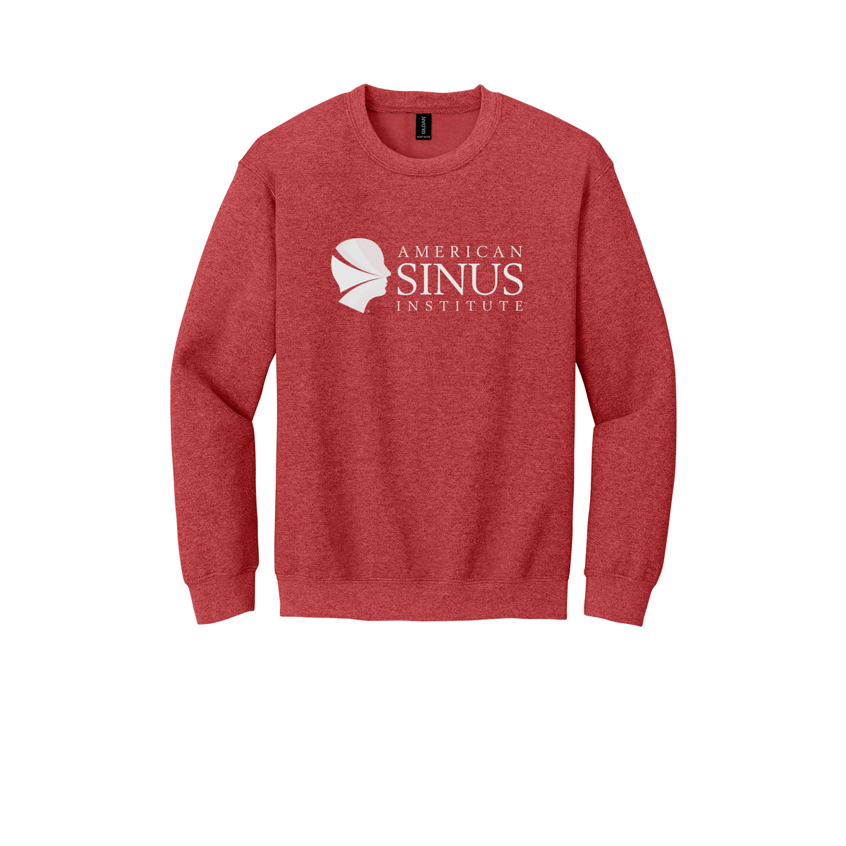 americansinus-clinic-comfort-crewneck-dtf-front-18000-heathersportscarlet-flat-front