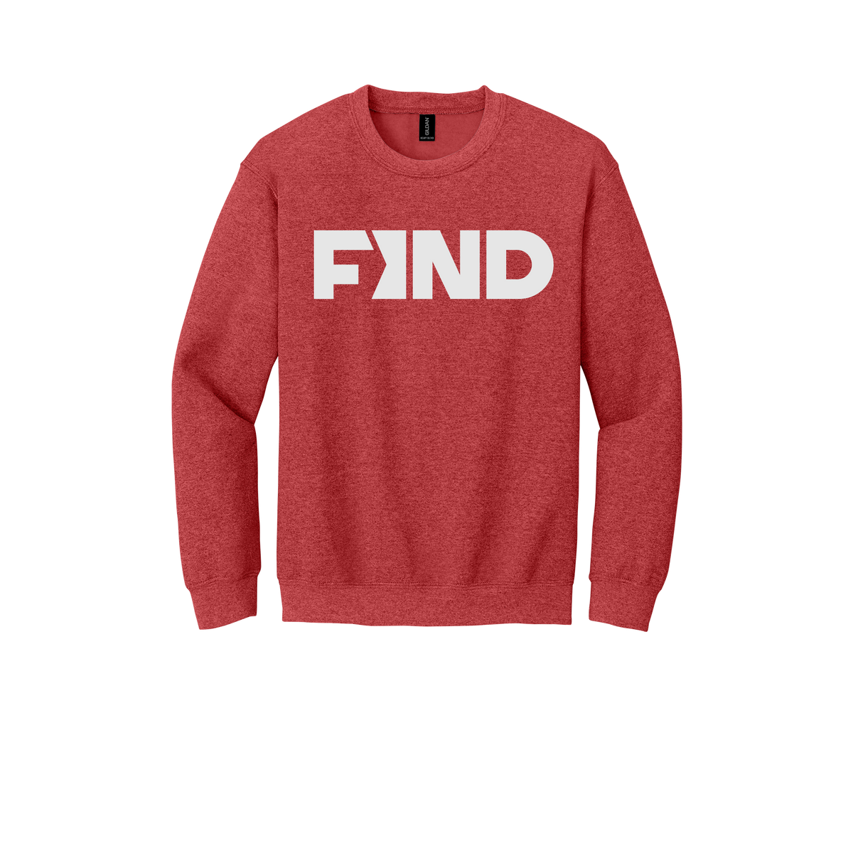 findrealestate-comfort-crewneck-dtf-front-18000-heathersportscarlet-flat-front