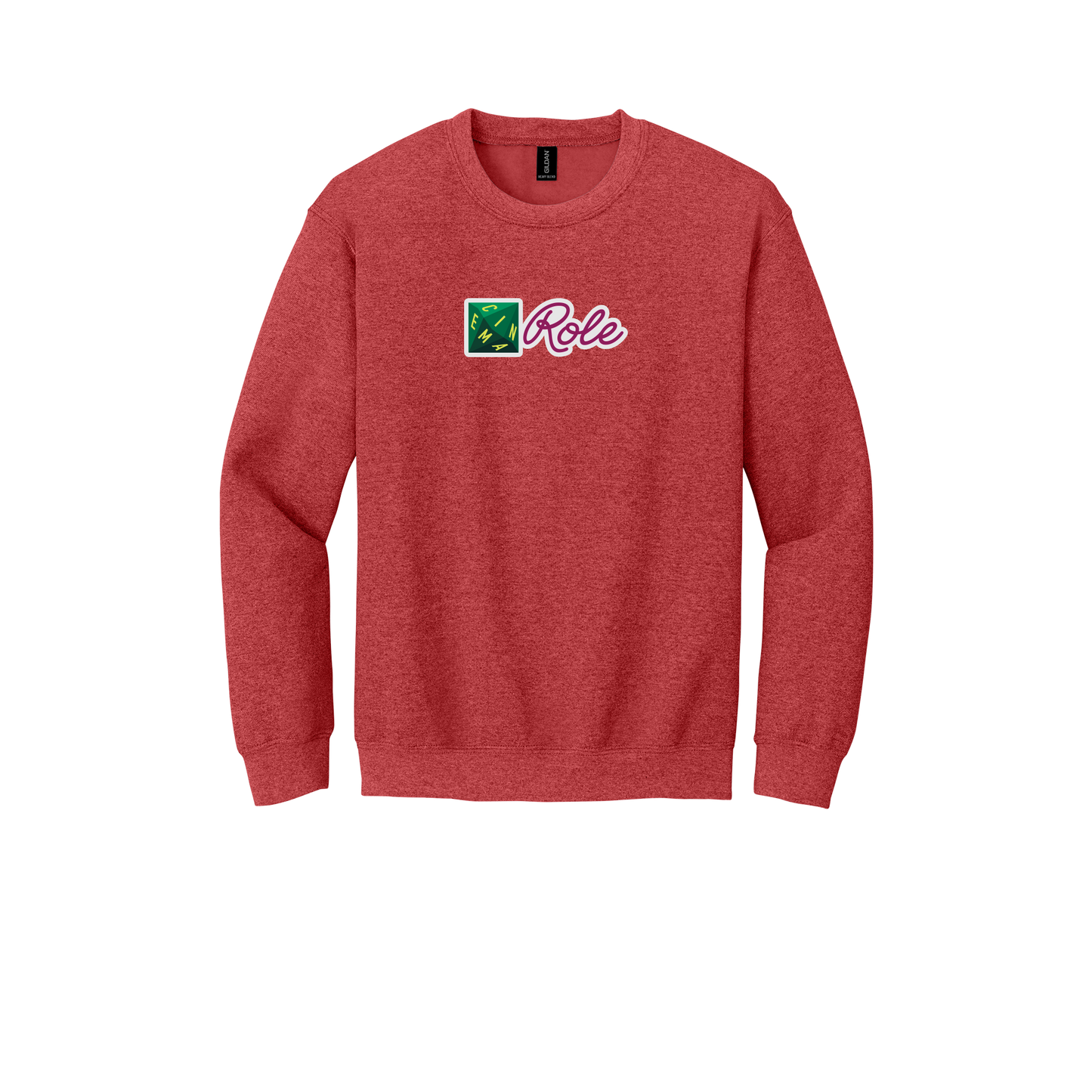 cinemarole-comfort-crewneck-dtf-front-18000-heathersportscarlet-flat-front