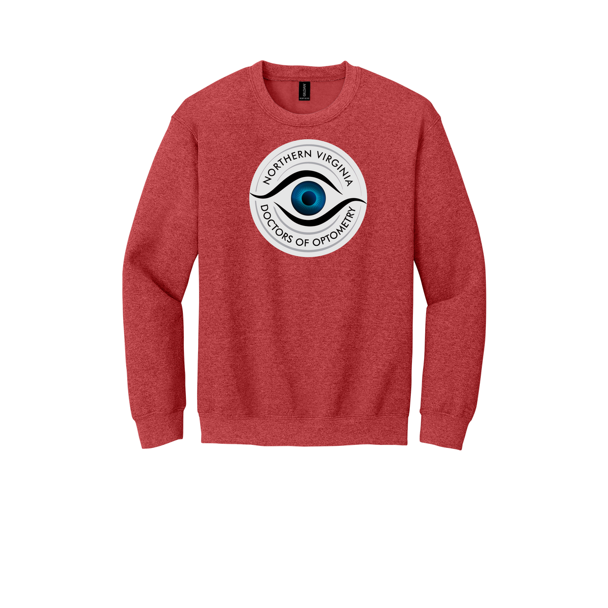 novaeyedocs-clinic-comfort-crewneck-dtf-front-18000-heathersportscarlet-flat-front