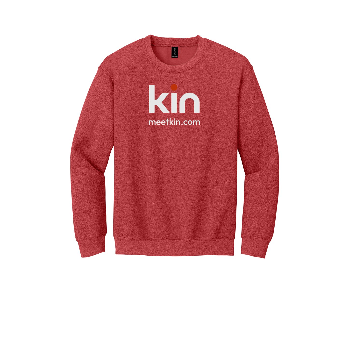 kin-comfort-crewneck-dtf-front-18000-heathersportscarlet-flat-front