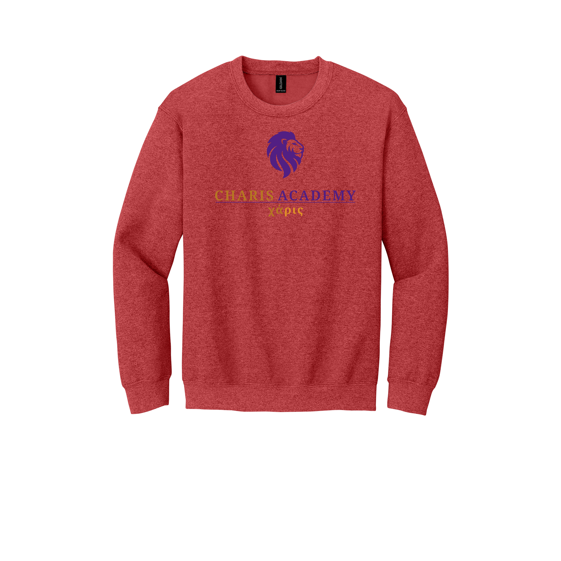 cahazleton-comfort-crewneck-dtf-front-18000-heathersportscarlet-flat-front