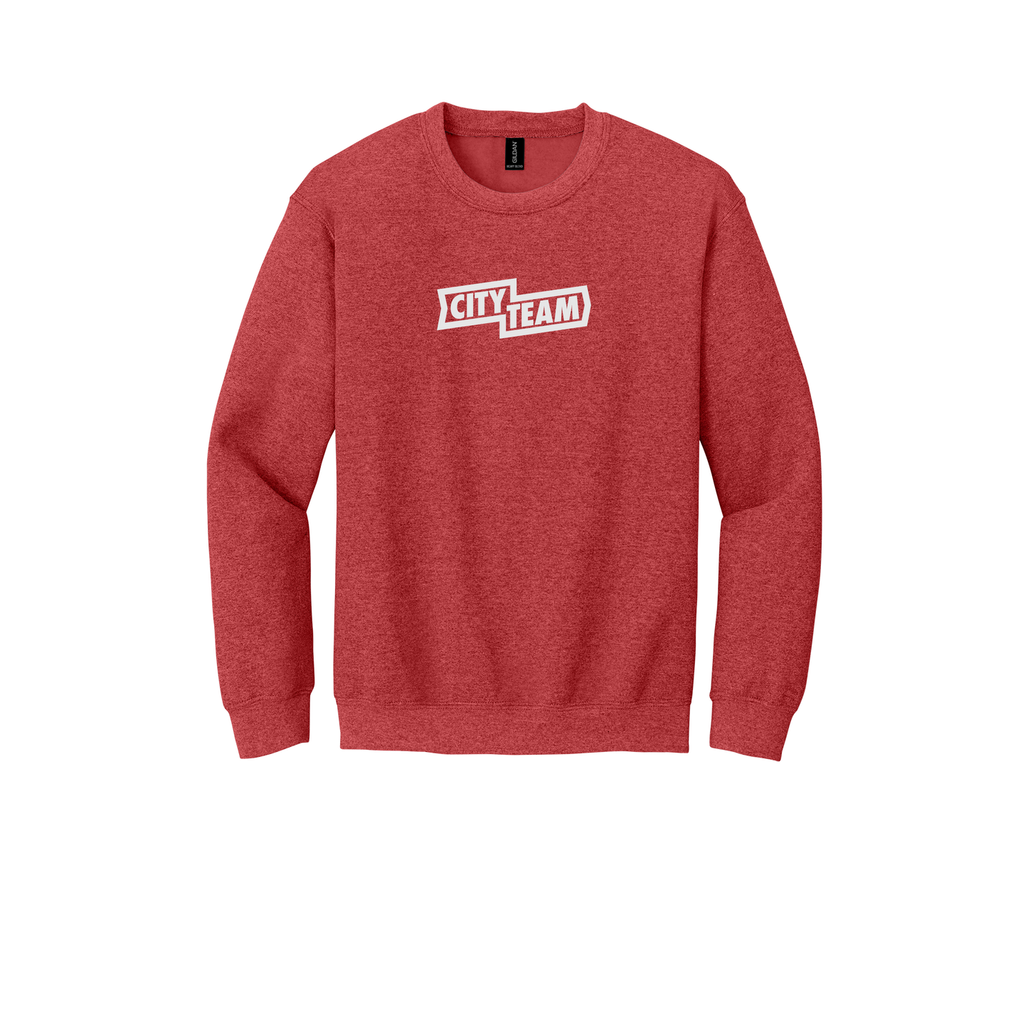 cityteam-comfort-crewneck-dtf-front-18000-heathersportscarlet-flat-front
