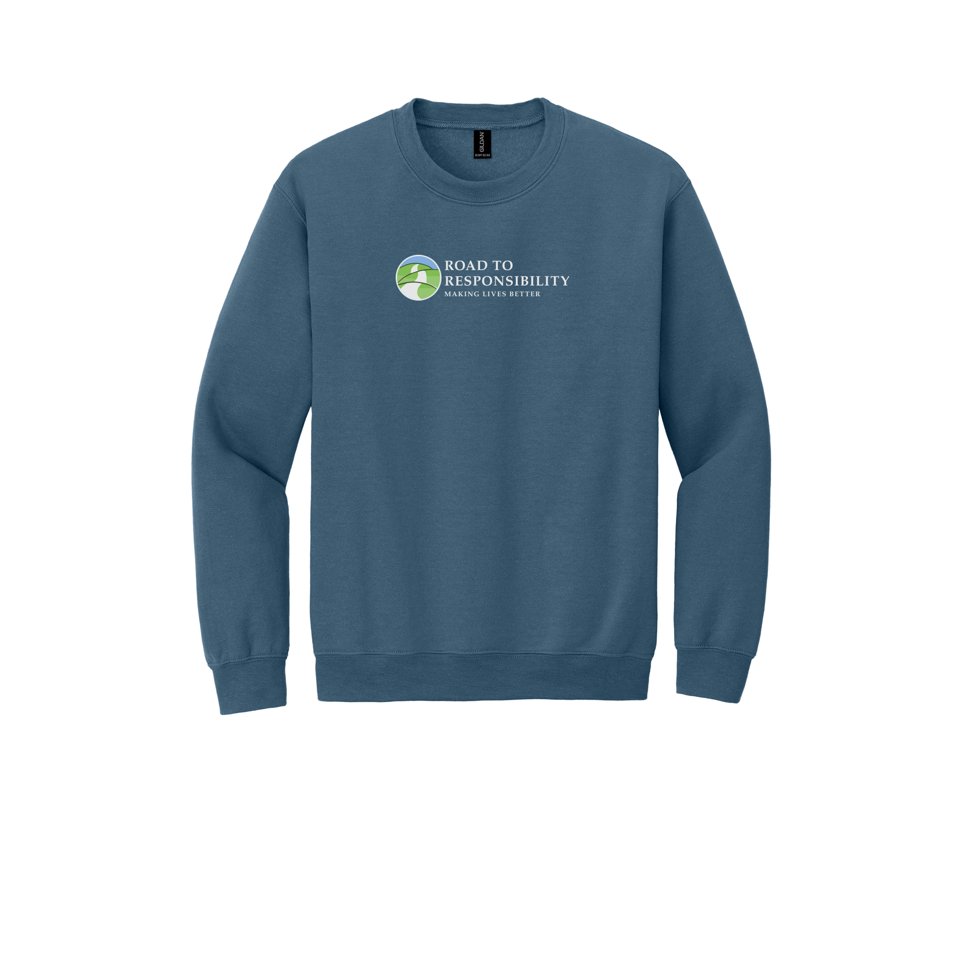 roadtoresponsibility-comfort-crewneck-dtf-front-18000-indigoblue-flat-front