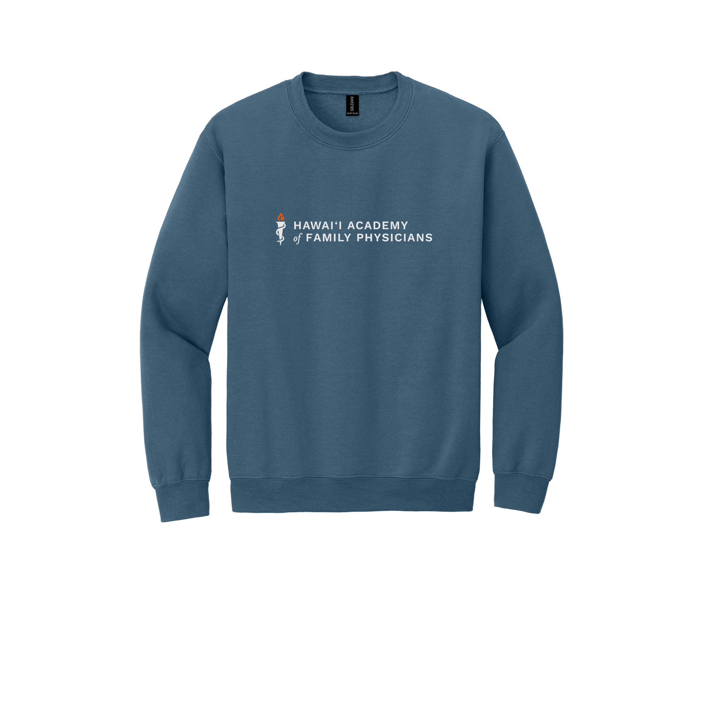 hafp-clinic-comfort-crewneck-dtf-front-18000-indigoblue-flat-front