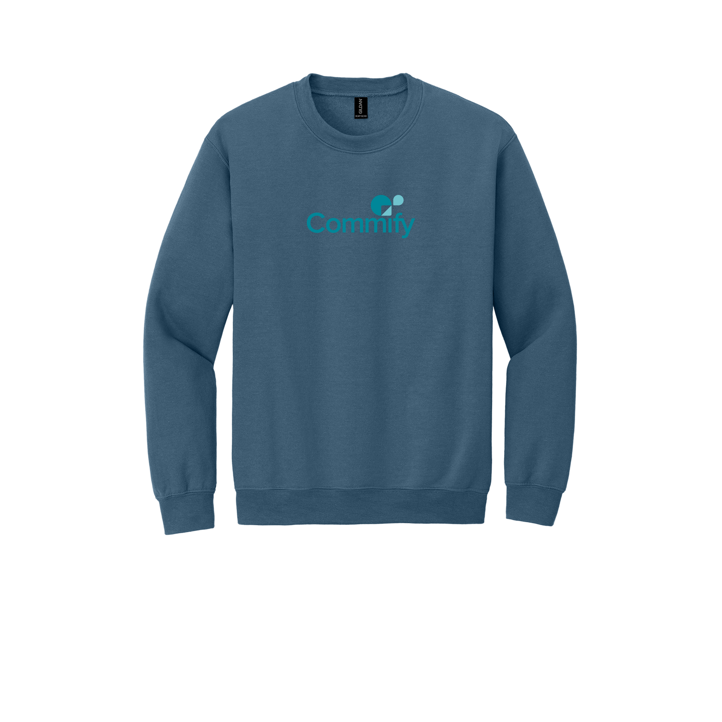 commify-comfort-crewneck-dtf-front-18000-indigoblue-flat-front