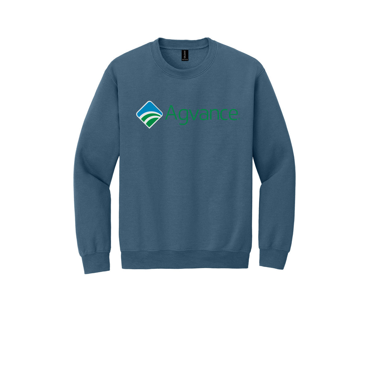 agvance-comfort-crewneck-dtf-front-18000-indigoblue-flat-front