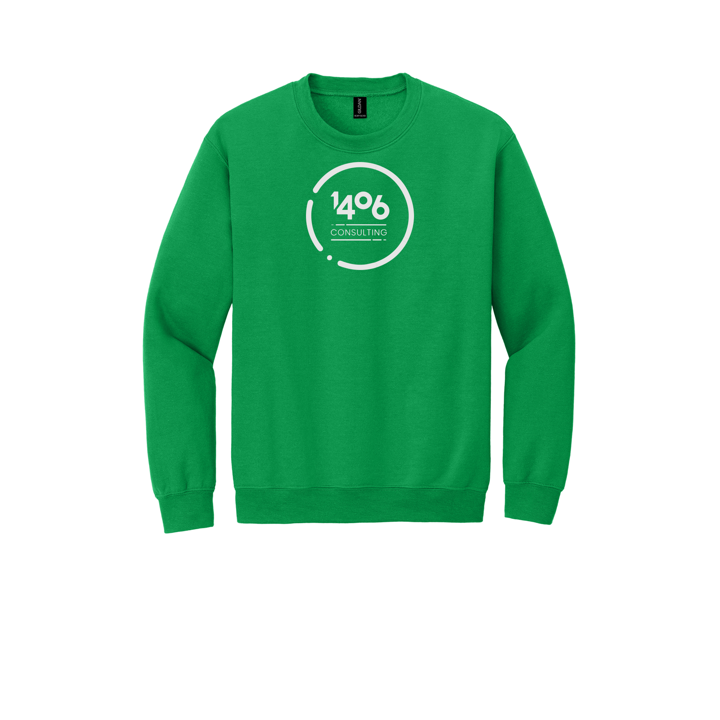 1406consulting-comfort-crewneck-dtf-front-18000-irishgreen-flat-front