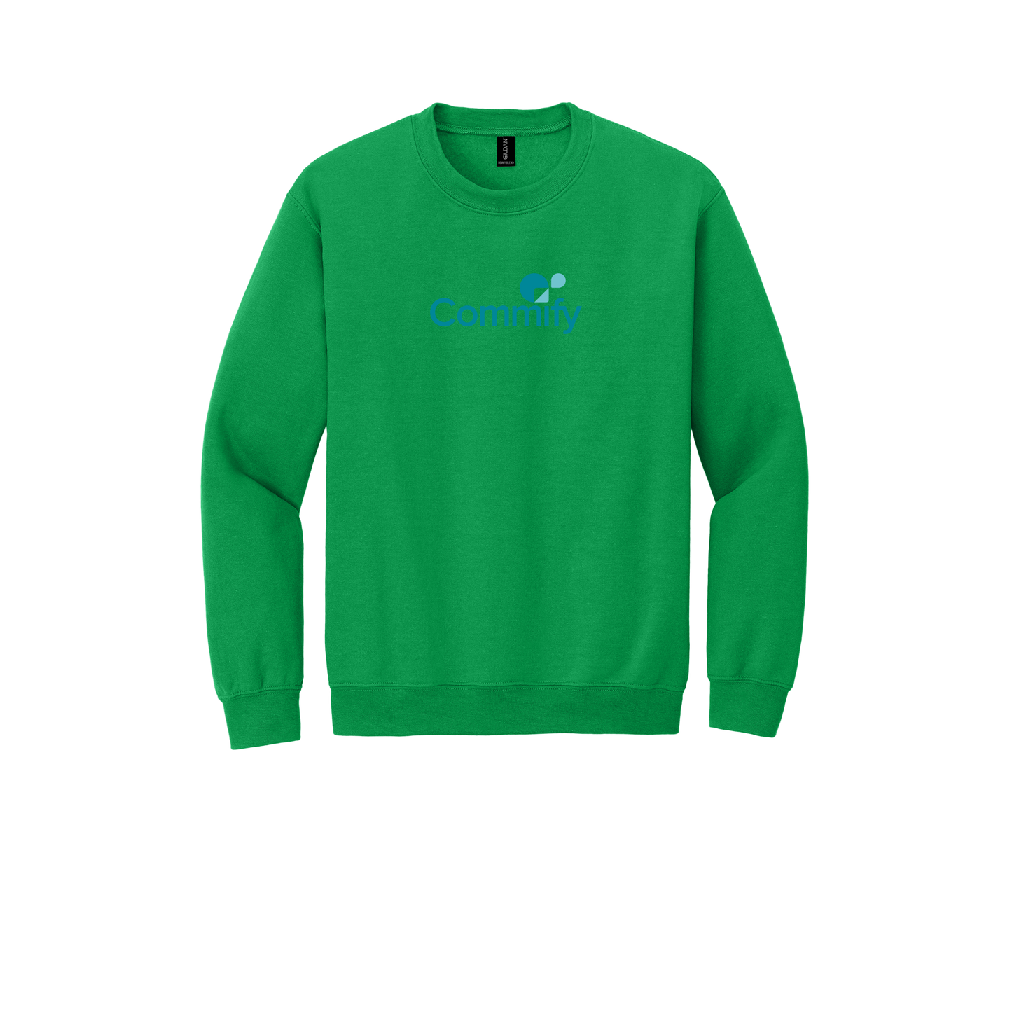 commify-comfort-crewneck-dtf-front-18000-irishgreen-flat-front