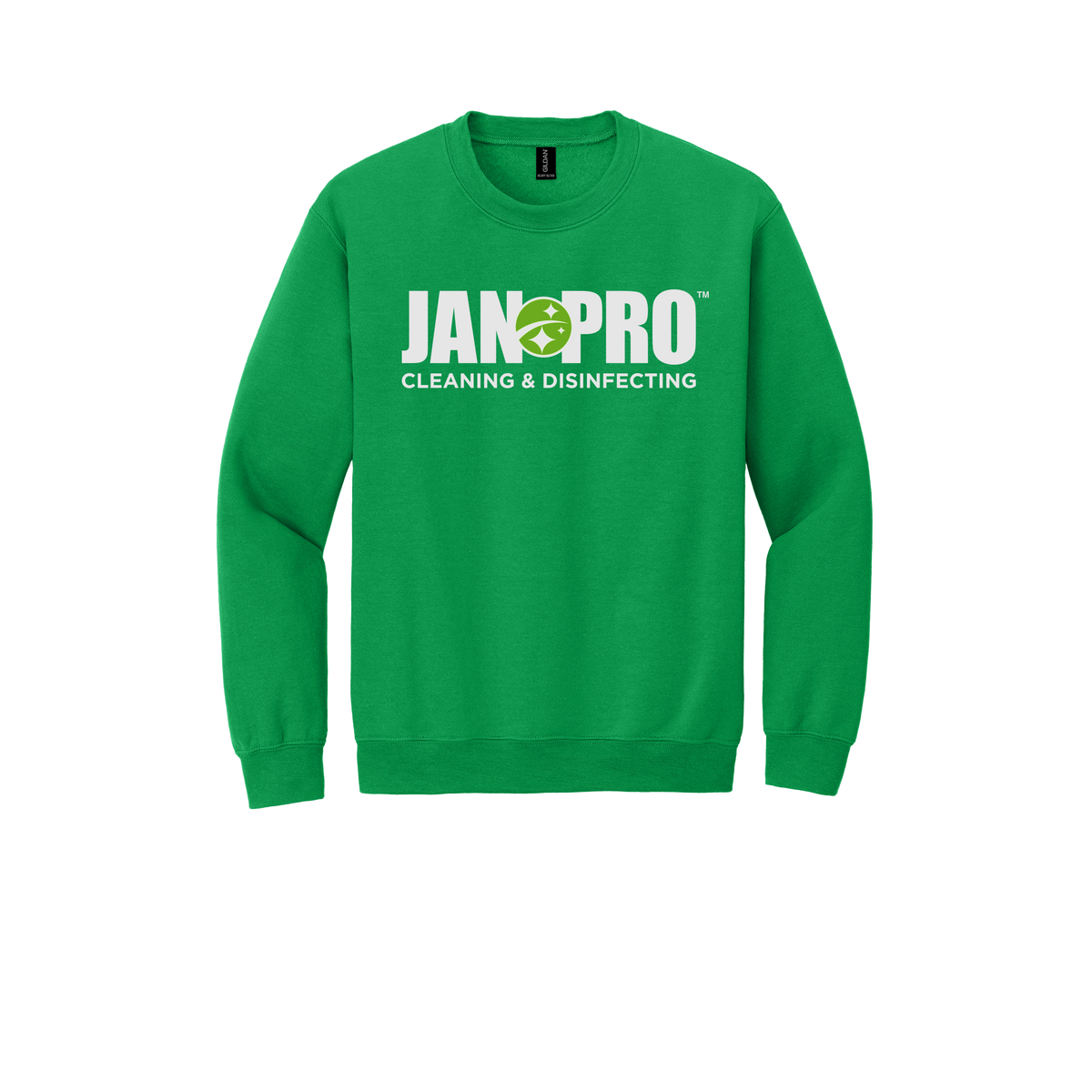 jan-pro-comfort-crewneck-dtf-front-18000-irishgreen-flat-front