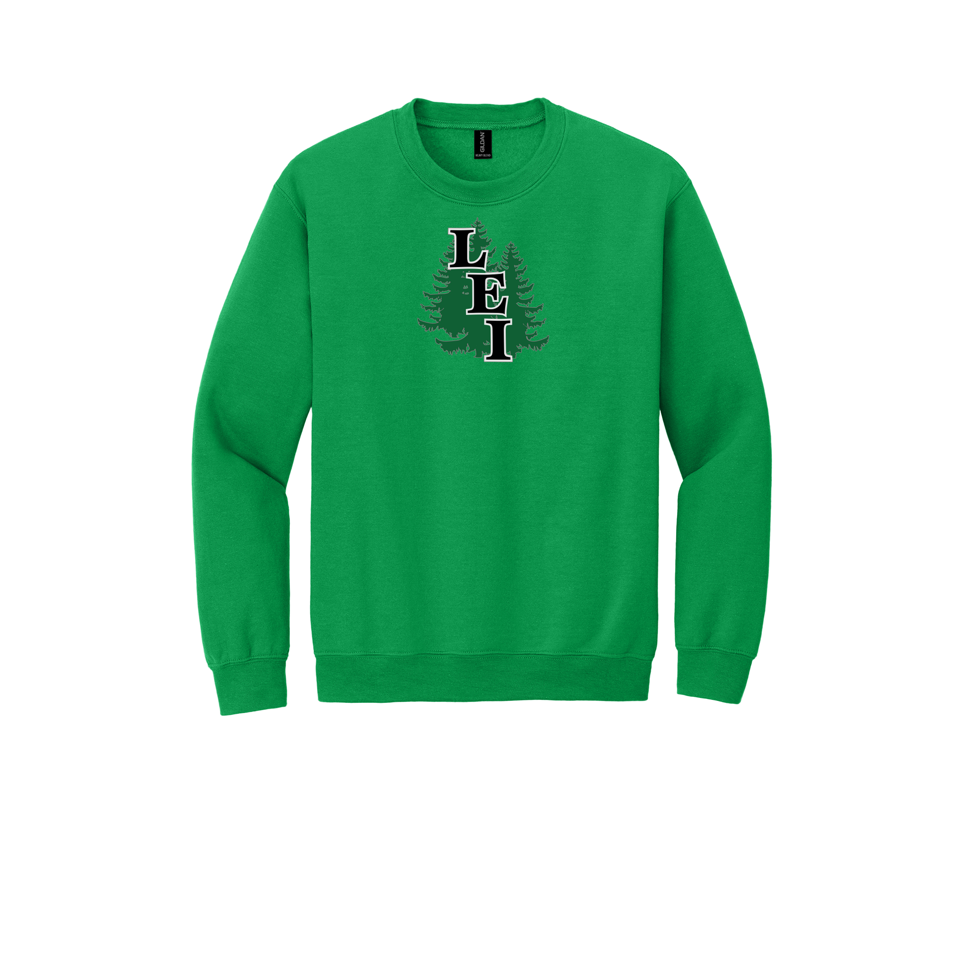 leisite-comfort-crewneck-dtf-front-18000-irishgreen-flat-front